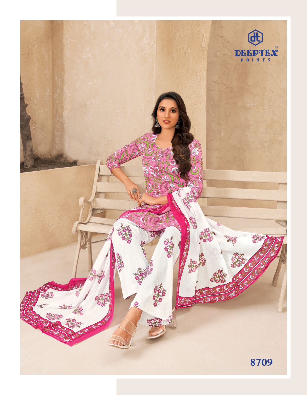 Miss India Vol 87 By Deeptex Cotton Printed Dress Material Wholesale Price In Surat
